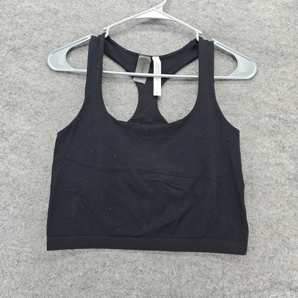 As Revival Crop Top Womens L/XL Black Pull Over
